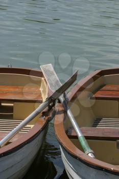 Oars Stock Photo