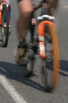 Pedal-pushers Stock Photo