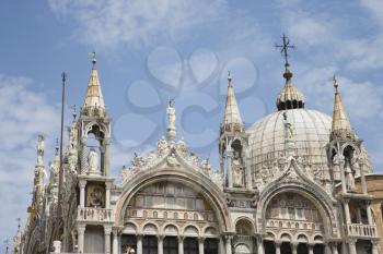 Royalty Free Photo of an Ornate Building in Venice, Italy