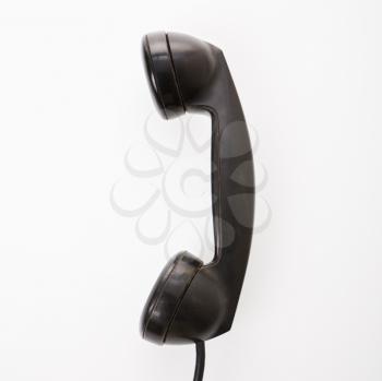 Receiver of telephone.