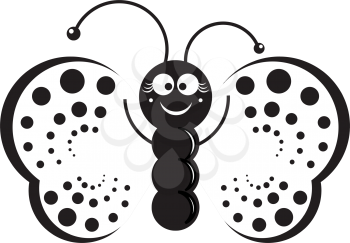 Royalty Free Clipart Image of a Butterfly