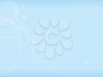 Royalty Free Clipart Image of a Background With a Swirl
