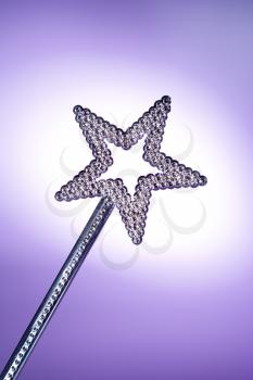 Royalty Free Photo of a Star Shaped Wand