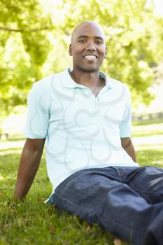 Young  man portrait outdoors