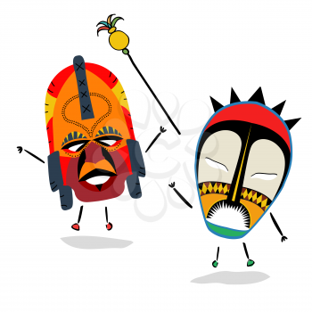 Ancient shaman characters