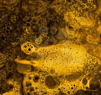 Liquid gold like grunge texture for your design