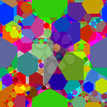 Royalty Free Clipart Image of a Kaleidoscopic Background