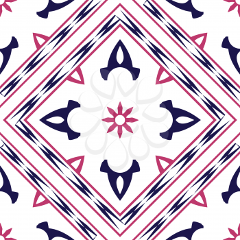 yukata geometric pattern, abstract seamless texture, vector art illustration