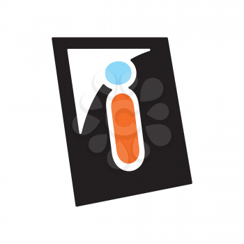 Royalty Free Clipart Image of an Exclamation Mark