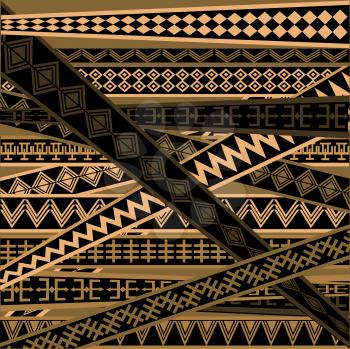 African texture in brown tones