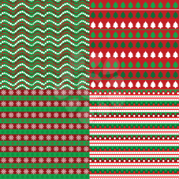 Set of Christmas backgrounds