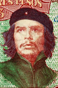 Ernesto Che Guevara (1928-1967) on 3 Pesos 1995 Banknote from Cuba. An inspiration for every human being who loves freedom.