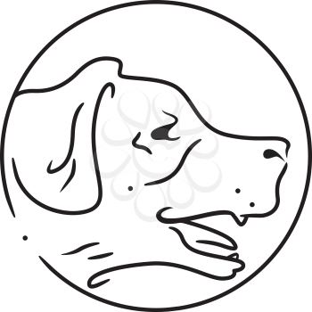 Illustration Symbolizing the Year of the Dog
