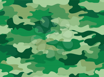 Royalty Free Clipart Image of a Green Camouflage Background