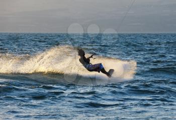 Royalty Free Photo of a Sky Surfer