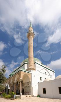 Mosque in the city of Acre in northern Israel.
