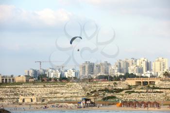 Ashkelon, a city in Israel on the Mediterranean Sea