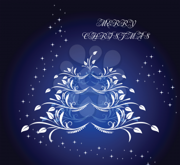 Royalty Free Clipart Image of a Christmas Background