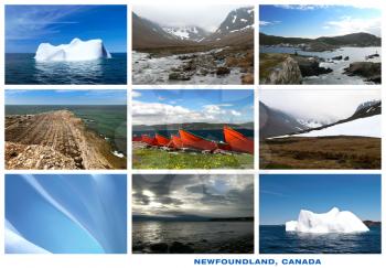 Royalty Free Photo of Photos of Newfoundland