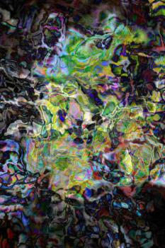 abstract background, color painted bended lines mixed colors