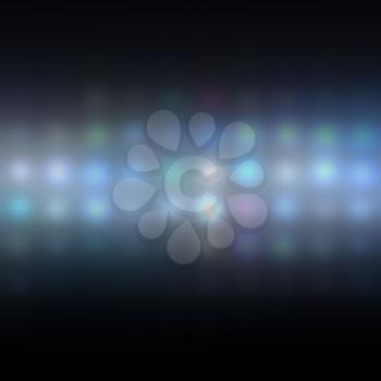 abstract background dots and colored spots of light