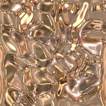 Seamless metallic liquid texture