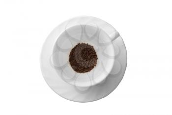Royalty Free Photo of Coffee Beans in a Cup
