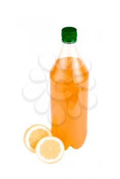 Royalty Free Photo of a Bottle of Orange Juice
