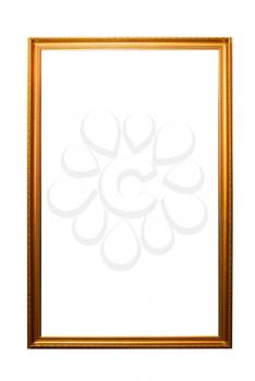 Royalty Free Photo of an Antique Golden Frame
