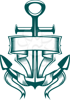 Royalty Free Clipart Image of an Anchor