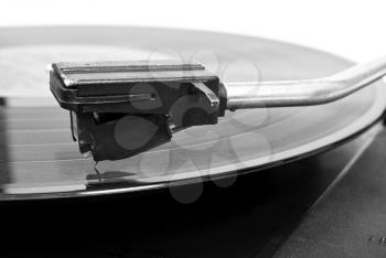 Royalty Free Photo of a Vinyl Record Playing