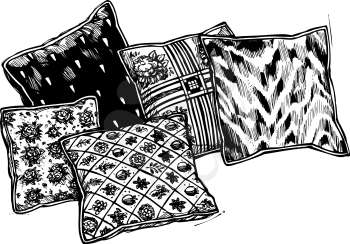 Pillows Clipart