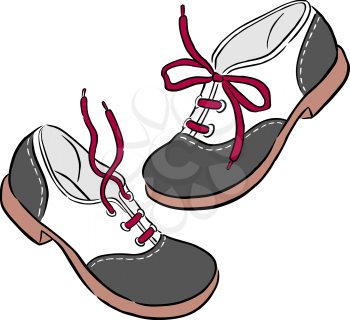 Saddleshoescolor Clipart