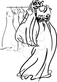 Gowns Clipart