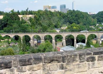 A street view of Luxembourg.