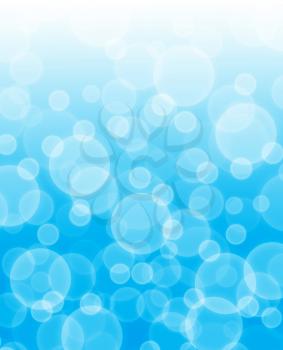 Royalty Free Clipart Image of a Blurred Bubble Background