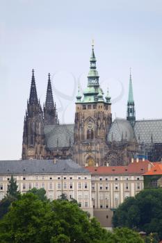 Image of St.Vitus Cathedral in Prague, Czech Republic