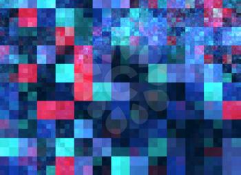 Background with color abstract checkered pattern