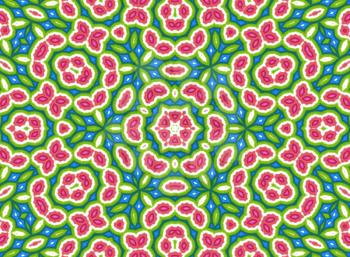 Background with abstract concentric color pattern