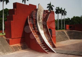 Historic observatory, Jantar Mantar, New Delhi, India