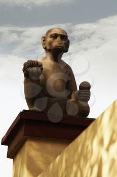 Low angle view of a statue, Lakshmi Narayan Temple, New Delhi, India