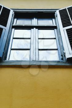 Window in a house, Athens, Greece