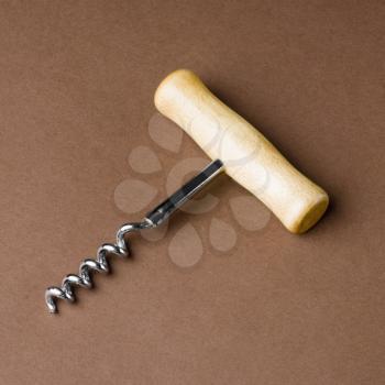 Close-up of a corkscrew