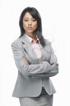 Portrait of a businesswoman posing