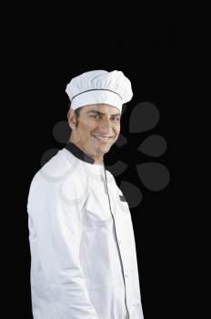 Portrait of a chef smiling