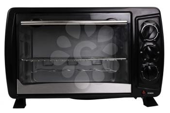 Close-up of a microwave oven