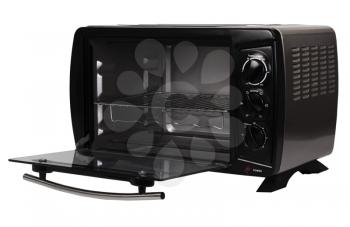 Close-up of a microwave oven