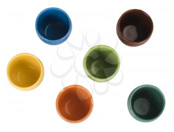 Close-up of ceramic pots