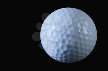 Close-up of a golf ball