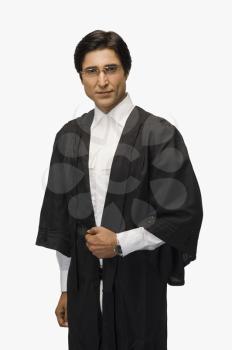 Portrait of a lawyer looking confident